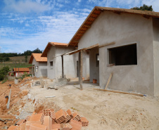 Requalificação urbana da Vila Nova, em Wenceslau Braz, no Norte Pioneiro. 
.Foto de Gilson Abreu/AEN