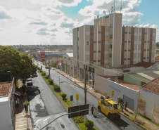 Governo do Estado revitaliza a Avenida Goiás, cartão-postal de Andirá . Foto: |Gilson Abreu/AEN