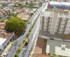 Governo do Estado revitaliza a Avenida Goiás, cartão-postal de Andirá . Foto: |Gilson Abreu/AEN