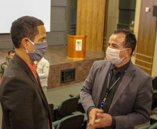 Estratégias de segurança na fronteira são discutidas durante reunião do GGIFron em Foz do Iguaçu
.Foto:SESP