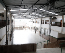 Escola estadual em Pinhalão é repaginada pelo Governo. Colégio Estadual Leonardo Francisco Nogueira. Foto Gilson Abreu/AEN