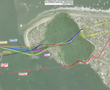 Governo lança nova Manifestação de Interesse para Ponte de Guaratuba.Foto: Arnaldo Alves/Arquivo AEN