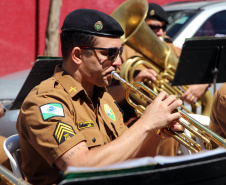 Curitiba, 10 de outubro de 2020.  Live banda da PMPR em homenagem ao dia das crianças.