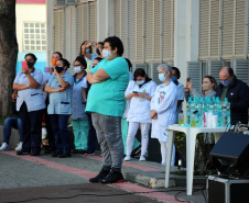 Curitiba, 10 de outubro de 2020.  Live banda da PMPR em homenagem ao dia das crianças.