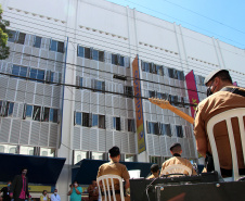 Curitiba, 10 de outubro de 2020.  Live banda da PMPR em homenagem ao dia das crianças.