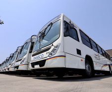 O Porto de Paranaguá embarcou nesta quinta-feira (15) um lote de 110 ônibus com destino ao Porto de Boma, na República Democrática do Congo, na África. Os veículos fazem parte de uma remessa de 440 coletivos que serão exportados para o continente. Com isso, o porto paranaense reafirma sua posição como principal porta de saída de ônibus e micro-ônibus produzidos no Brasil. 