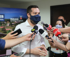 O governador Carlos Massa Ratinho Junior libera, nesta quinta-feira (15), recursos para a instalação da Cidade Industrial de Londrina