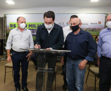 O governador Carlos Massa Ratinho Junior libera, nesta quinta-feira (15), recursos para a instalação da Cidade Industrial de Londrina