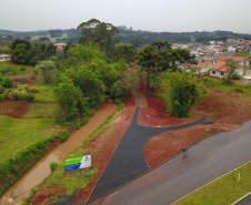 Mangueirinha ganha asfalto novo, parque e feira do agricultor. Parque Urbano.