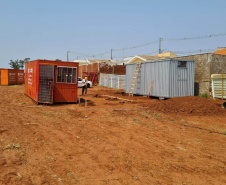 Técnicos da Cohapar realizaram nesta semana as primeiras visitas técnicas aos canteiros de obras de dois novos conjuntos habitacionais na região de Maringá. A etapa inicial do trabalho de fiscalização aconteceu em Marumbi, onde estão sendo construídas 50 casas populares, e em Flórida, que recebe outras 32 unidades. Foto: Cohapar