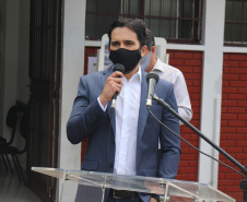 Nova Delegacia de Homicídios e Central de Flagrantes são inauguradas em Maringá. Foto: SESP