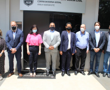 Nova sede da Corregedoria da Polícia Civil de Maringá é inaugurada.Foto: SESP