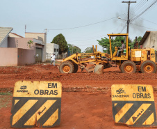 Pavimentação transforma realidade de bairros de Assis Chateaubriand. Jardim Araça.