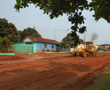 Pavimentação transforma realidade de bairros de Assis Chateaubriand. Jardim Araça.