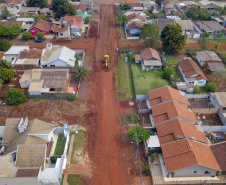 Pavimentação transforma realidade de bairros de Assis Chateaubriand. Jardim Araça.