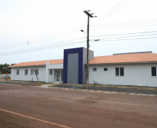  Outro investimento importante do Governo do Estado em São Miguel do Iguaçu é a ampliação da Unidade de Saúde da Família (USF) do distrito de São Jorge. A Secretaria da Saúde aportou mais de R$ 600 mil na unidade, sendo R$ 200 mil em equipamentos. Ela começou a funcionar no mês passado, inclusive com uma academia ao ar livre anexa.Foto: José Fernando Ogura/AEN