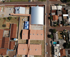 Governador Carlos Massa Ratinho Junior no Colegio Estadual Novo Horizonte, em Campo Mourão.Foto Gilson Abreu/AEN