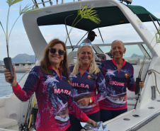 O Projeto Rio Vivo da Secretaria de Desenvolvimento Sustentável e do Turismo (Sedest) foi retomado no sábado (24), em Guaratuba, com o Festival Sul Brasileiro de Pesca. A iniciativa busca a preservação das bacias hidrográficas do Estado com o repovoamento de espécies de peixes nativos e o estímulo do turismo de atividades aquáticas.
Foto; Daniele Iachecen