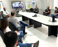 Paranacidade e Comec discutem PDUI para a região da Grande Curitiba. Foto:SEDU