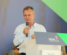 O governador Carlos Massa Ratinho Junior lança nesta segunda-feira (26) o programa de colégios cívico-militares do Estado. No mesmo ato  é assinada a regulamentação da lei que autorizou o projeto e anunciada a lista das cerca de 200 unidades beneficiadas nesse primeiro momento. Na foto, Deputado Federal  Toninho Wandschee   Curitiba, 26/09/2020. Foto: Geraldo Bubniak/AEN