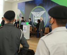 O governador Carlos Massa Ratinho Junior lança nesta segunda-feira (26) o programa de colégios cívico-militares do Estado. No mesmo ato  é assinada a regulamentação da lei que autorizou o projeto e anunciada a lista das cerca de 200 unidades beneficiadas nesse primeiro momento.   Curitiba, 26/09/2020. Foto: Geraldo Bubniak/AEN