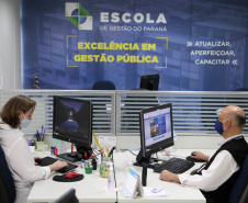 Os funcionários do Estado recebem um reconhecimento especial nesta quarta-feira, 28 de Outubro, Dia do Servidor. O destaque maior é para o empenho do funcionalismo nesse período sensível de pandemia, o que fez com que o Estado não parasse e mantivesse o atendimento à população.Foto: Ari Dias/AEN