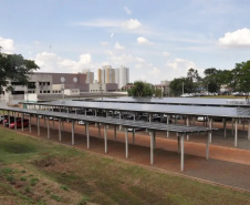 UEL usa algoritmos de I.A. em usina fotovoltaica. Foto: UEL