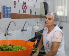 Terezinha Antônio, do Colégio Estadual Alberto de Carvalho, em Prudentópolis, Centro-Sul do Paraná. Foto: Fundepar