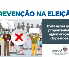 Todos devem cumprir medidas sanitárias durante a campanha eleitoral. Imagem:SESA