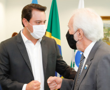 Governador apresenta corredor bioceânico a embaixador da Argentina
Foto: Rodrigo Felix Leal