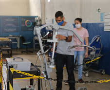 FEITO NO PARANA - Vollenz Reabilitação é uma empresa preparada para melhorar e otimizar a experiência dos pacientes e cuidadores durante o processo de reabilitação. Campo Mourao - 08/10/2020 - Foto: Geraldo Bubniak/AEN