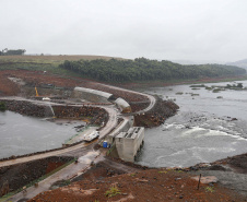 PCH Bela Vista tem mais de 80% das obras concluídas- Foto: Jonathan Campos/ AEN