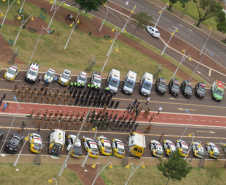 Polícias realizam megaoperação para prevenir e combater o crime. Foto: SESP