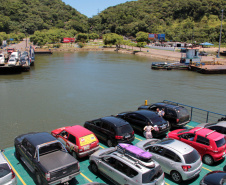 Duas empresas disputam a concessão do ferry-boat de Guaratuba
. Foto:DER
