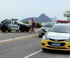 Segunda etapa da Operação Sinergia tem mais de 4 mil policiais nas ruas para combater crimes e fiscalizar o cumprimento do decreto do estado
. Foto:SESP