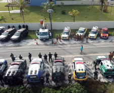 Mais de 500 pessoas são presas e 7 toneladas de maconha e 68 armas apreendidas nas duas etapas da Operação Sinergia. Foto:SESP