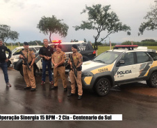 Mais de 500 pessoas são presas e 7 toneladas de maconha e 68 armas apreendidas nas duas etapas da Operação Sinergia. Foto:SESP