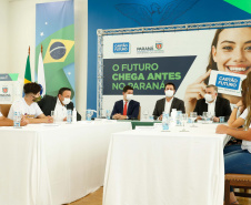 O governador Carlos Massa Ratinho Junior lançou nesta terça-feira (8) o site que dá largada ao cadastramento das empresas interessadas em participar do programa Cartão Futuro Emergencial, criado pelo Governo do Estado para estimular e manter as contratações de jovens aprendizes. 