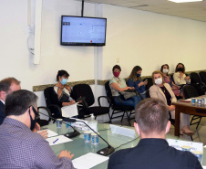 A última reunião ordinária do ano da Comissão Intergestores Bipartite do Paraná (CIB) realizada nesta quarta-feira (9), por meio de videoconferência, definiu pela atenção redobrada em relação à Covid-19 por parte do Estado e municípios no período das festas de final de ano.Foto: Mônica Candéo Iurk