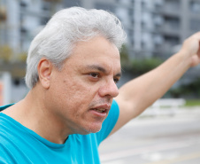 Moradores destacam importância da revitalização da Orla de Matinhos. JOSÉ CLAUDIO FAGUNDES
