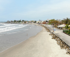 Moradores destacam importância da revitalização da Orla de Matinhos.