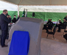 Governo do Paraná inaugura ampliação da Penitenciária de Foz do Iguaçu I, no oeste do estado. Foto:SESP