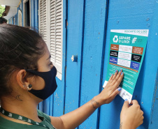 Selo Verde mobiliza Ilha do Mel para descarte correto de resíduos