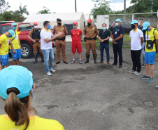 
Governo inicia “blitz educativa sanitária” nos acessos ao litoral do estado neste sábado
Fotos: Verão Consciente