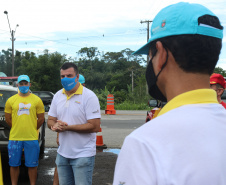 
Governo inicia “blitz educativa sanitária” nos acessos ao litoral do estado neste sábado
Fotos: Verão Consciente