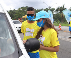 
Governo inicia “blitz educativa sanitária” nos acessos ao litoral do estado neste sábado
Fotos: Verão Consciente