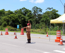 Número de acidentes cai pela metade durante feriado de Natal.Foto: SESP