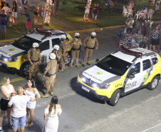 Com reforço policial e medidas sanitárias, Litoral registra menos ocorrências na passagem do ano
. Foto:SESP