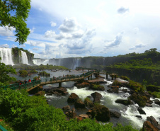 Atrações turísticas de Foz já atraíram 33,6 mil pessoas em 2021. Nilton Rolin/Cataratas