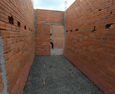 Obra do Centro Integrado de Saude em Quatro Barras. 05/01/2021 - Foto: Geraldo Bubniak/AEN